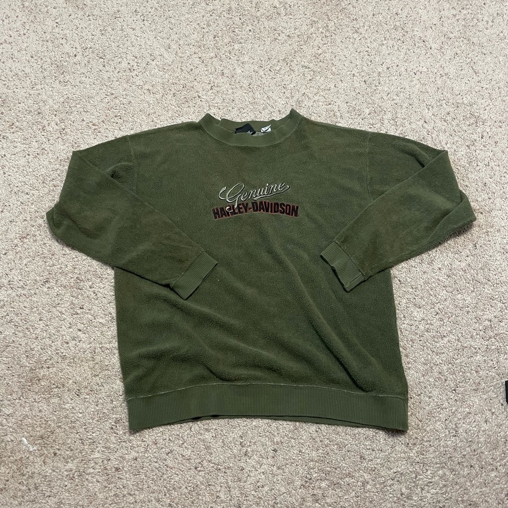 Vintage Harley-Davidson Fleece Sweatshirt